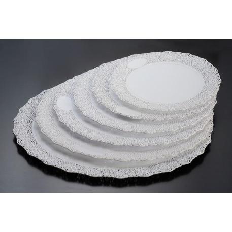 BANDEJA PLAST. KV. 36CM X 10u.