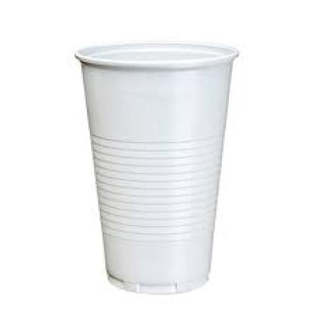 VASO PLASTICO BLANCO 220 CC. (caja x 3000)