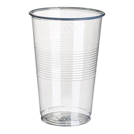VASO PLASTICO TRANSP. 300 CC. X 100