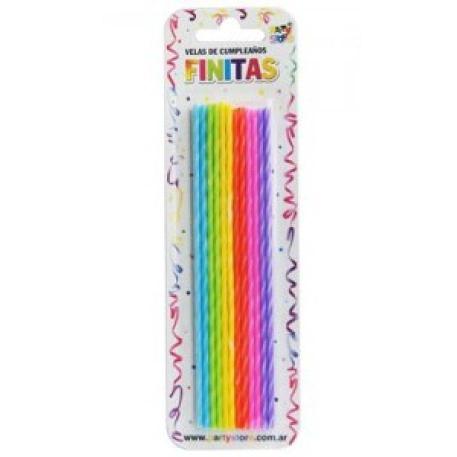 VELA FINITA 17CM X24 MULTICOLOR