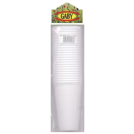 VASO 300CC BLANCO X25