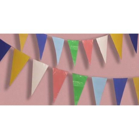 BANDERIN PLAST. LISO VS. COLORES 3.20M