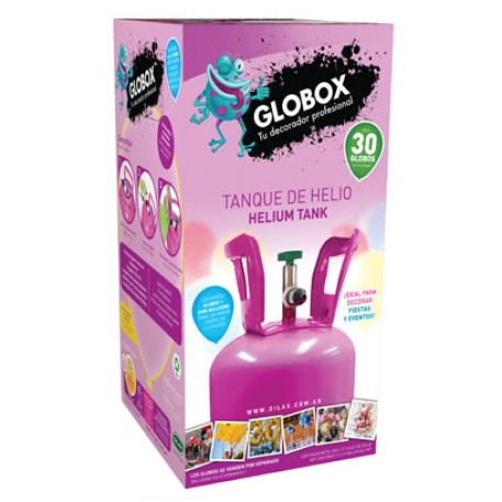 GARRAFA DE HELIO 30 GLOBOS DE 9\