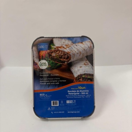 PACK BANDEJA DA6-16oz 500 ML X10 UNI BASE Y TAPA