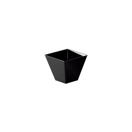 GOURMET - BOWL TRIANGULAR PETITE NEGRO X12