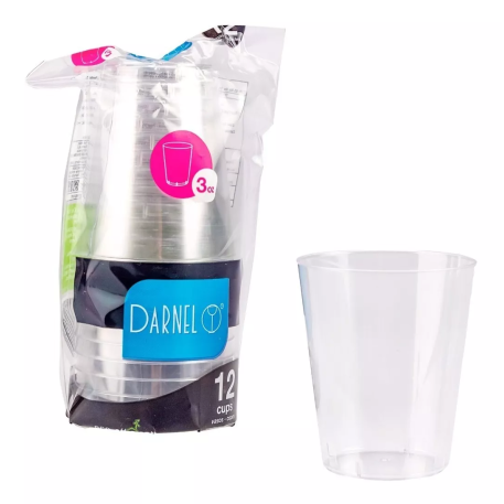 DARNEL VASO MURANO 12OZ CR. X 12 U