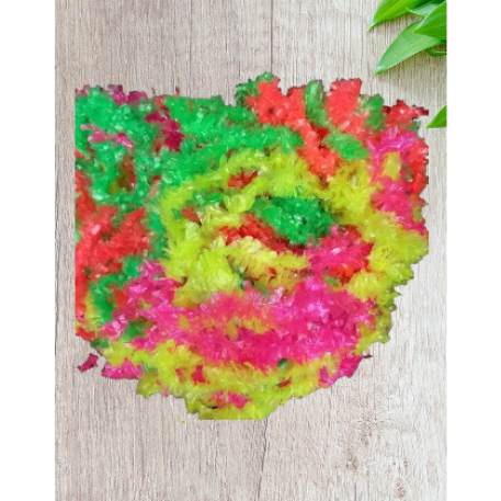 COLLAR PLASTICO FLUO GDE X10