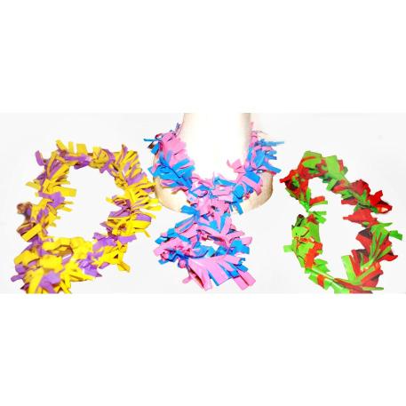 COLLAR PLASTICO BICOLOR HALLOWEEN X 10