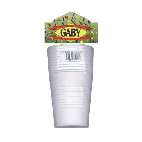 VASO 180CC BLANCO X10