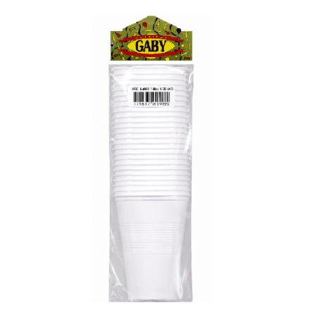 VASO 180CC BLANCO X25