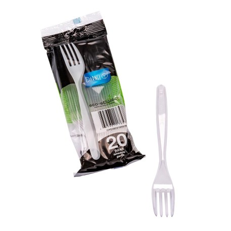 CUB.TENEDOR BLANCO X 20 -DAR-